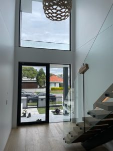 Aluminium doors