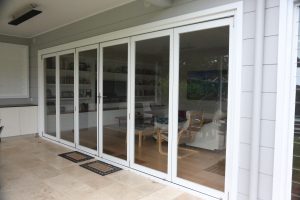 Aliminium bi fold doors