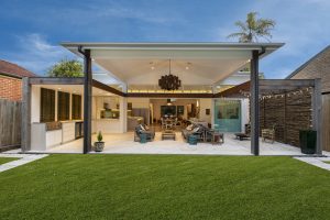 External aluminium sliding doors