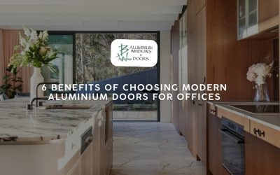 6 Benefits of Choosing Modern Aluminium Doors for Offices