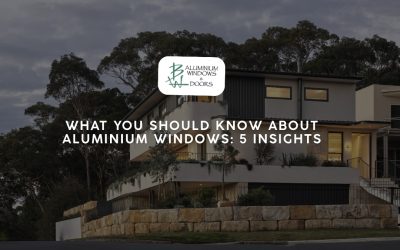 What You Should Know About Aluminium Windows: 5 Insights
