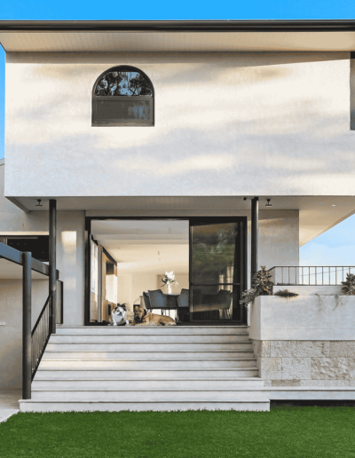 Aluminium sliding doos