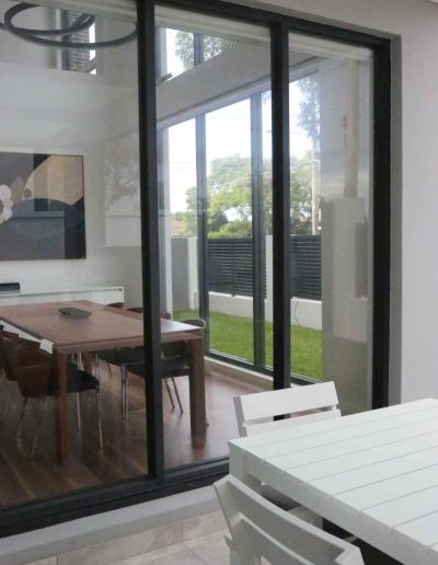 Aluminium sliding doors